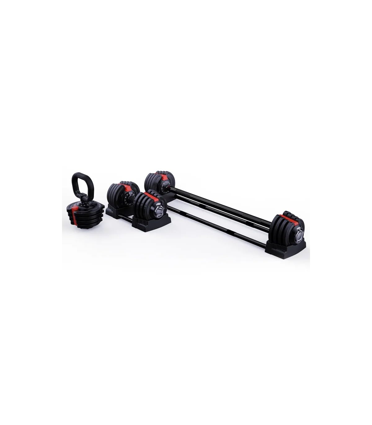 Mancuernas Ajustables 18 kg 3 in 1