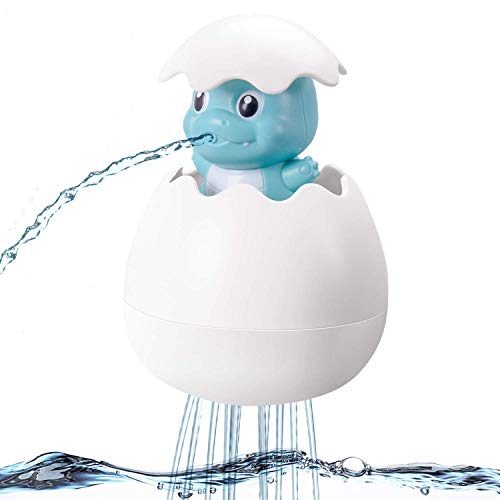 Baby Bathing Jouët, Jouët Squirt Dinosaur Egg Drôle Baignoire De Douche Jouët D'Pulvérisation de Jouët Bébé Salle de Bain Flottant Eggshell Sprinkler De Bain Jouët ?uf Jouët pour Bébé Douche Cover