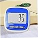 AwnsIMfreien Pocket Step Counter, 1PC Pocket Pedometer with Belt Clip Step Counter, Pedometer Walking Distance Calorie with Large LCD Display and Belt Clip (Blue)