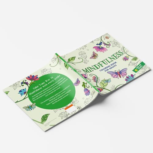 Image of Mindfulness: Coloring Book for Adults with Tear out Sheets I Coloring for Anxiety Relief and Mind Relaxing I Unwind and Relax| [Select Learning]