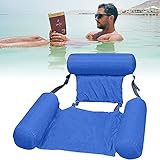 🌊🌊 【WOSNN 4-In-1 Multi-Purpose Aufblasbare Hammock】 Einzigartige 4-in-1-Wasser-Funktionen, kann es als Hängematten, Liegestühle, Drifter und Sportsättel, perfekte Wasser schwimmt verwendet werden, mit dem Sie eine andere experience.You erhalten vollen gibt Vergnügen im Wasser zu sein.