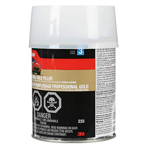 Bondo Professional Gold Filler, 00233, 1 Quart #TOP3
