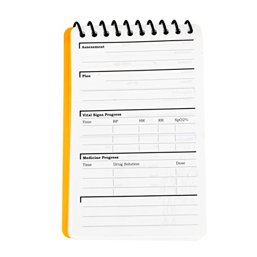 warp united full waterproof emt point of care soap note notepad 634 x 3-3434 version na103