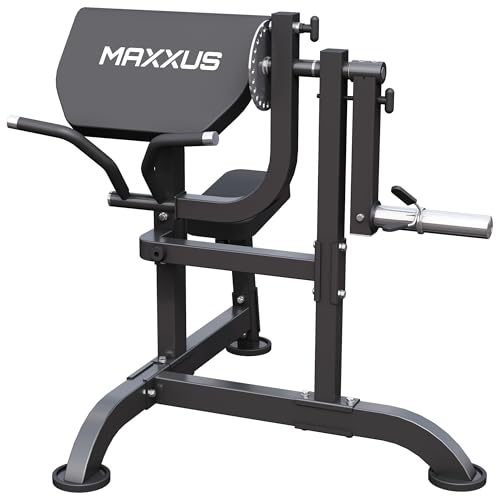 MAXXUS Curlbank 2in1 Pro - Verstellbarer Sitz, 30/50 mm...