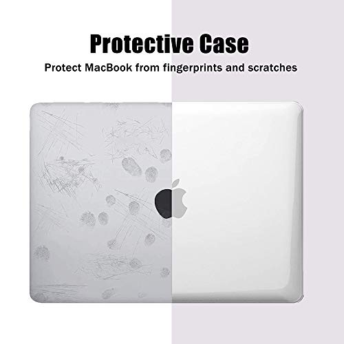 Capa para MacBook Pro 13 polegadas 2019 2018 2017 versão 2016 A2159 A1989 A1706 A1708, JGOO capa ríg