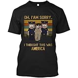 Randy Marsh oh im Sorry i Thought This was America Vintage t Shirt Gift tee for Men Women t-Shirts, Hoodie dmn Black