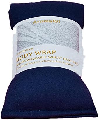 2X Fleece Wheat Heat Packs Body Wrap Lavender Microwave Heat Bag Pain Relief Baby Blue