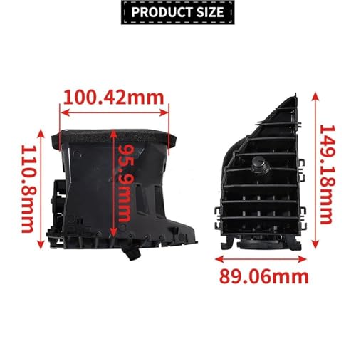 Rejilla de ventilación A4478300454 para salpicadero de Benz Vito W447 3