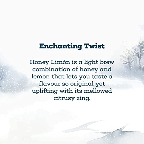 Image of Timeless Blends by The Hillcart Tales Honey Lemon Green Tea Bags 25+5 Pieces, Premium Green Tea Leaves With Organic Detox Flavoured, Rich Honey & Raw Lemon, Refreshing, Antioxidants, 60 gms