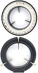 FainWan Digital Microscope Accessories 60 LED Adjustable Ring Light Illuminator Lamp for Stereo Zoom Microscope
