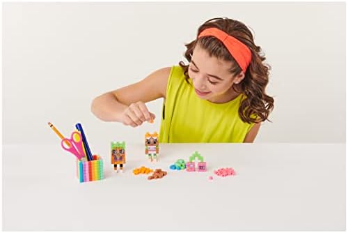 Pixobitz Studio 500 Water Fuse Beads, Decos and Accessories, Makes 3D Creations without Heat Creative Activity STEM Arts and Crafts Kids Toys for Ages 6 and up