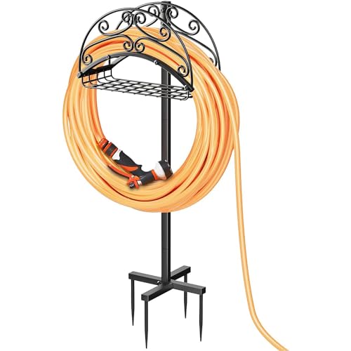 Soporte Manguera Jardín Hierro Fundido Marca XLTEAM
