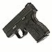 Foxx Grips -Gun Grips Springfield XD-S 9/40/45 (Rubber Grip Enhancement) Black