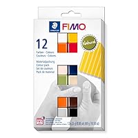 Staedtler 8013 C12-3ST Pâte à Modeler Multicolore Standard