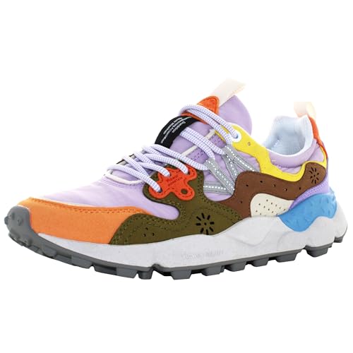 FLOWER MOUNTAIN YAMANO 3 WOMAN KAISO GREY-SALMON-LILAC 36/Lilla