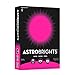 Neenah Astrobrights Bright Color Paper, 8 1/2in. x 11in., 24 Lb, FSC Certified, Fireball Fuchsia, 500 Sheets, 22681