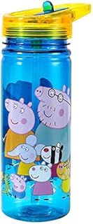 Peppa Pig 580ml Water Bottle for Kids School Drinks Bottle Made of Durable Tritan Reusable BPA Free