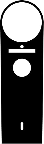 Kustom Cycle Parts Inserto de consola de panel de tablero de metal con recubrimiento en polvo negro brillante. Compatible con Harley Davidson Road