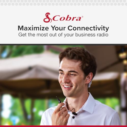 Cobra Handheld Speaker/Mic for Performa 400/450 Business Two-Way Radios - Loud and Clear Audio Projection, Durable Design by COBRA - Image 7