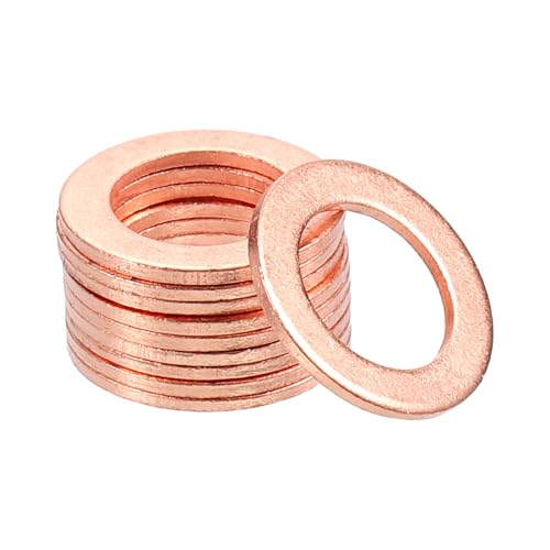 Rondelle en cuivre étanche 10 mm x 16 mm anti-fuite pour joint de vidange et moteur