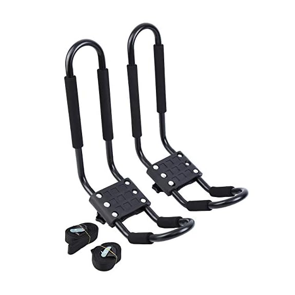 Honhill Porte-Kayak Universel - 1 Paire pour Barres de Toit
