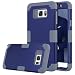 Galaxy Note 5 Case,BENTOBEN 3 in 1 Hybrid Case for Galaxy Note 5 Case Shockproof Hard Cover PC + Soft Silicone Interior Scratch Protective Combo Cases Covers for Samsung Galaxy Note 5 (2015) Navy Blue