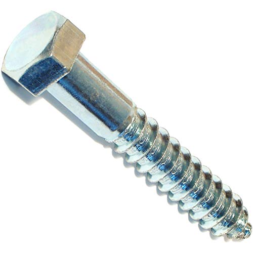 VOX Verschluss 014973455668 Hex LAG Schrauben (6-teilig), 1/5,1 x 7,6 cm