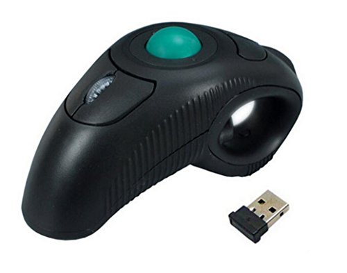 HaoYiShang Brújula Wireless dedo mano Held USB Trackball