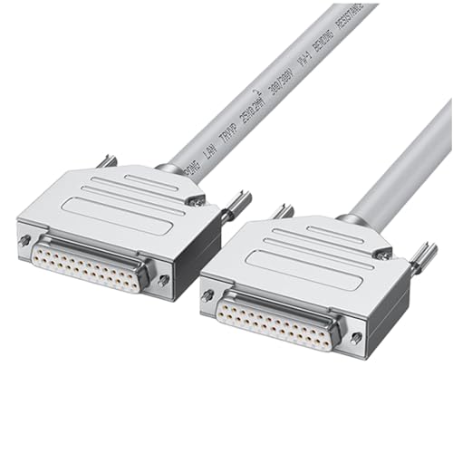 Cable DB25 RS232 macho a hembra de 25 pines Generisch Duty para ordenadores industriales