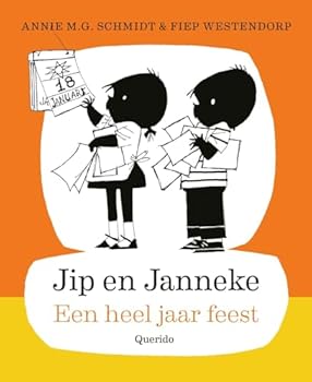 Paperback Een heel jaar feest (Jip en Janneke) [Dutch] Book