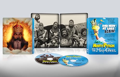 Image of Monty Python and the Holy Grail 50th Anniversary 4K Ultra HD SteelBook 4K