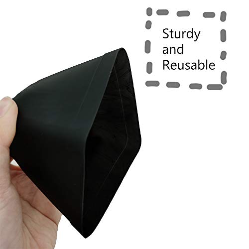 Ojyudd 24 Pack 3 Inch Black Nursery Pot Flower Pots Square Plastic Plant Pot Plastic Starter Pots With Saucer Basket Indoor Outdoor For Your Room,Garden Office And Balcony Decor thumb #3
