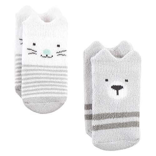 Image of Hudson Baby Baby 8-pack Cotton Rich Newborn and Terry Socks