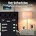 Geeni Smart Surge Protector 6-Outlet Power Strip – Wi-Fi Enabled with Voice Control (Alexa, Google Assistant), Surge Protection, 3ft Extension Cord, Remote Access