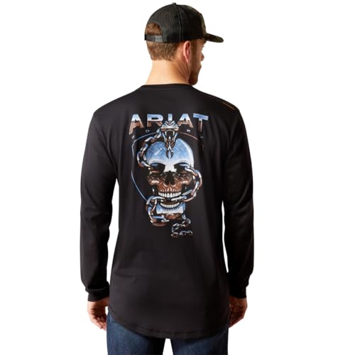 Ariat T-Shirt Homme Rebar Workman idéal pour le chantier et l'atelier