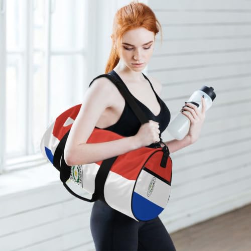 Bolsa de gimnasio con bolsillo interior para organizar equipamiento 6