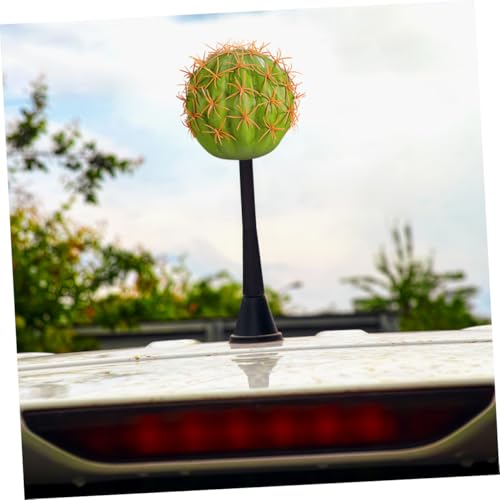 Adornos de antena para coche en forma de cactus de espuma, pack de 3 piezas 5