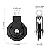 MAAIGU 2 PCS 3.54 in/90 mm Cable Pulley Wheel, 360 Degree Silent Detachable Rotation Traction Wheel, Heavy Duty Mute Swivel Fitness Pulley Wheel for DIY Gym Pulley System, Equipment Replacement, Hoist