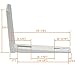 Mini Split Bracket for Ductless Air Conditioner Wall Mounting 7000 - 15000 BTU