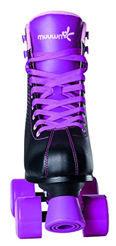 muuwmi Disco - Patines de Ruedas (Talla 35-38), Color Morado