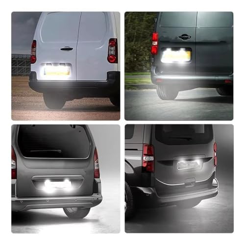 Luz de matrícula Toyota Proace Verso soluciona fallos de iluminación con 2 piezas matrícula 6