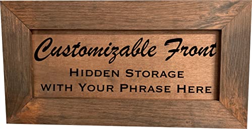 hidden gun storage - Bellewood Designs Hidden Gun Storage, Concealed Gun Safe, Secret Compartment Cabinet - Customizable