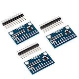 Qoroos 3 PCS ADS1115 16 Bit 16 Byte 4 Channel I2C IIC Analog-to-Digital ADC Converter with Programmable Gain Amplifier High Precision ADC Converter Development Board for Arduino Raspberry Pi