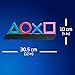 immagine 5Paladone PP4140PS Lampada Playstation Icons, multicolore