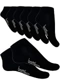 Die Ferse und Fußspitze dieser Bambus Sneaker Socken sind verstärkt und schützen so vor schnellem Abnutzen.