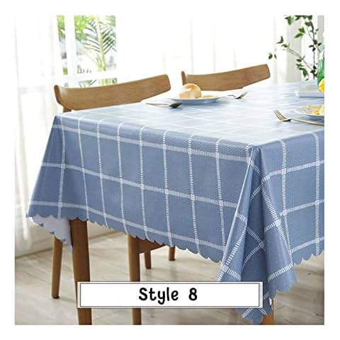 EHOMERY Waterproof Rectangular Tablecloth 90X150Cm Cover