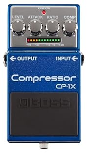 Next-generation guitar compressor that uses BOSS’s advanced MDP tech to preserve musical expression Intelligent circuitry adapts to every register and playing nuance, providing natural compression with exceptional clarity Sophisticated under-the-hood...