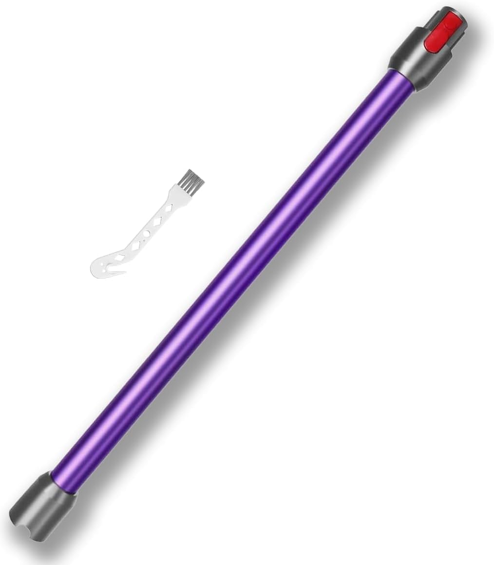 Extension Wand for Dyson V7 V8 V10 V11 V15, 73cm Quick Release Tube-Purple