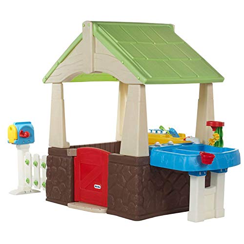 Image of Little Tikes Deluxe Home and Garden Playhouse