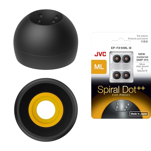 JVC EPFX10 �X�p�C�����h�b�g�^�C���[�s�[�X ? (4) �C���[�`�b�v�Z�b�g S����L�܂ł̃T�C�Y ������JVC���f���ɑΉ� (M~L)